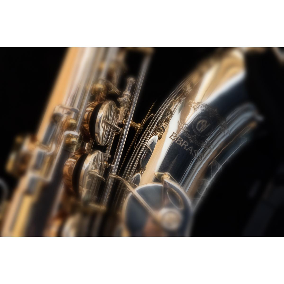 BBRASS GV T2 SAX TENORE fusto Fosforo/Bronzo e campana Rame bianco / laccato