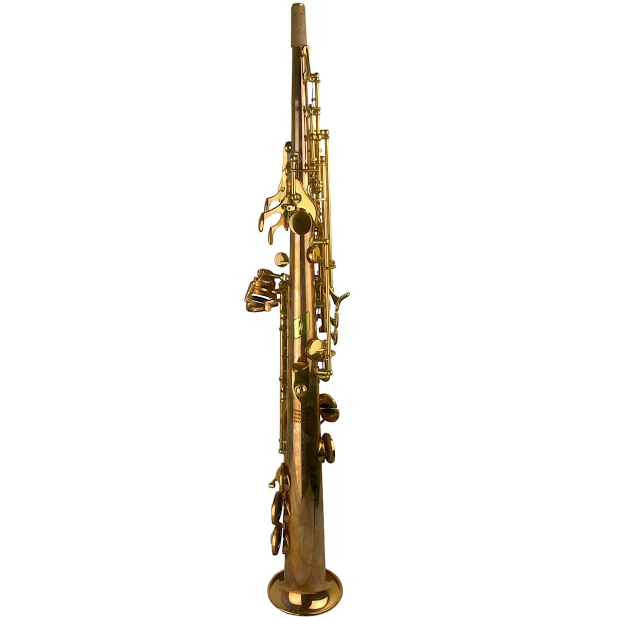 BBRASS GV S2 SAX SOPRANO dritto fusto Fosforo/Bronzo raw chiavi laccate