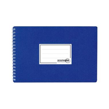 Scomegna libretto blu portaspartiti 12 buste per banda