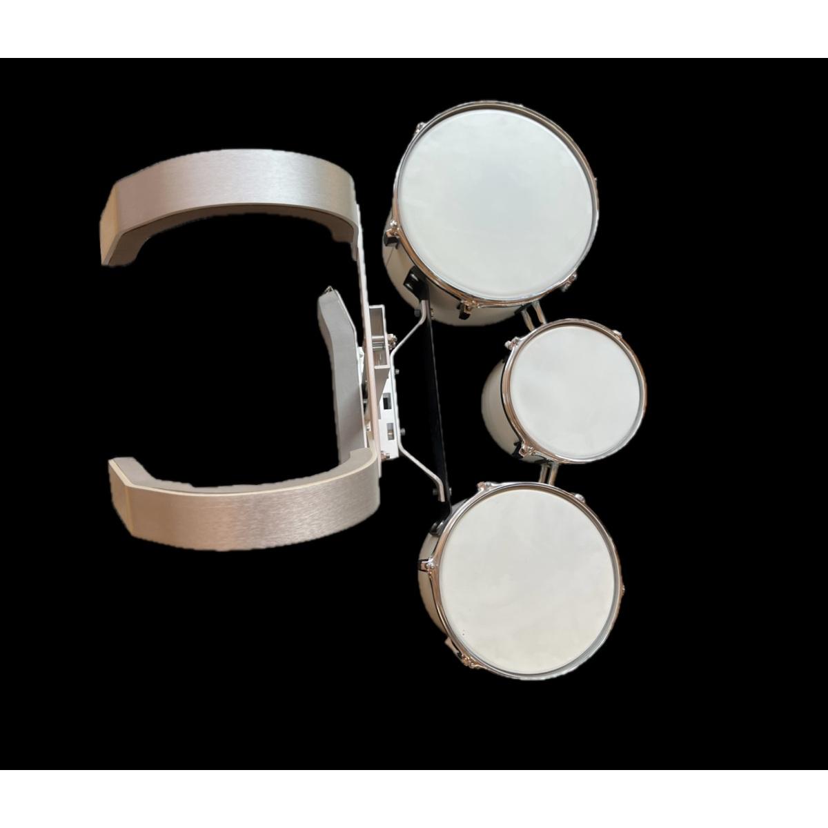 BSX SET TRIO TOM-TOM 8-10-12 con spallaccio incluso