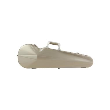 BAM OP2002XLCS CUSTODIA HIGHTECH" L'OPERA CONTOURED PER VIOLINO - POLICARBONATO - CHAMPAGNE - SILVER"