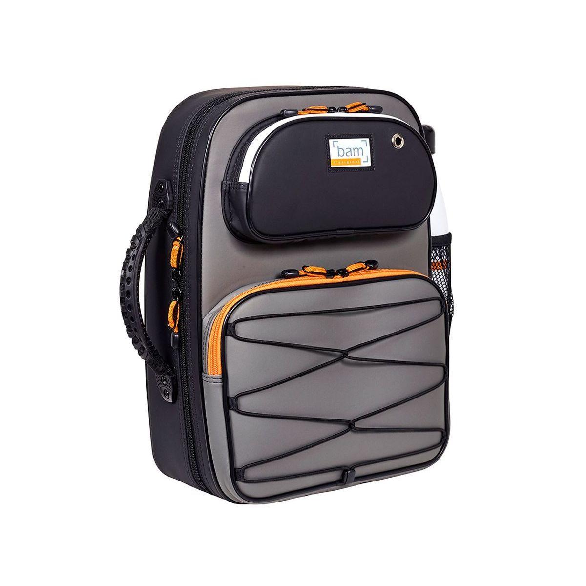 BAM PEAK3028SN CUSTODIA ZAINO DOPPIA PEAK PERFORMANCE" PER CLARINETTO SIB E LA - BLACK & GREY"