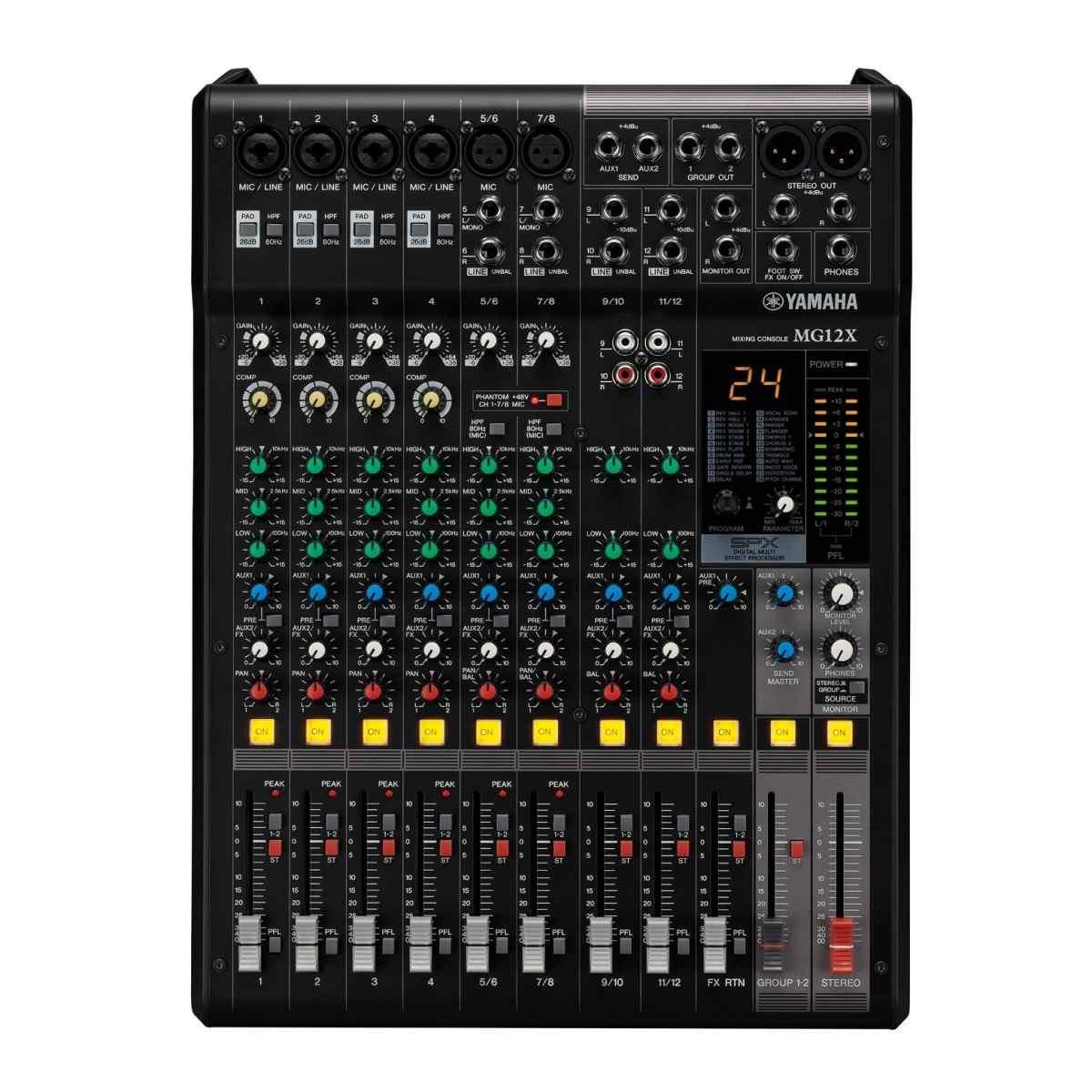 Yamaha mg12xcv mixer 12 canali