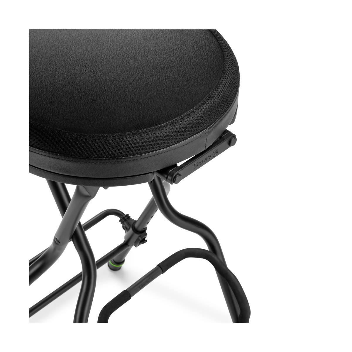GRAVITY FG SEAT 1 - Sedile per musicisti con cavalletto per chitarra