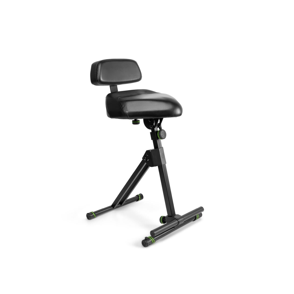 GRAVITY FM SEAT1 BR - Sgabello regolabile in altezza con piede e schienale