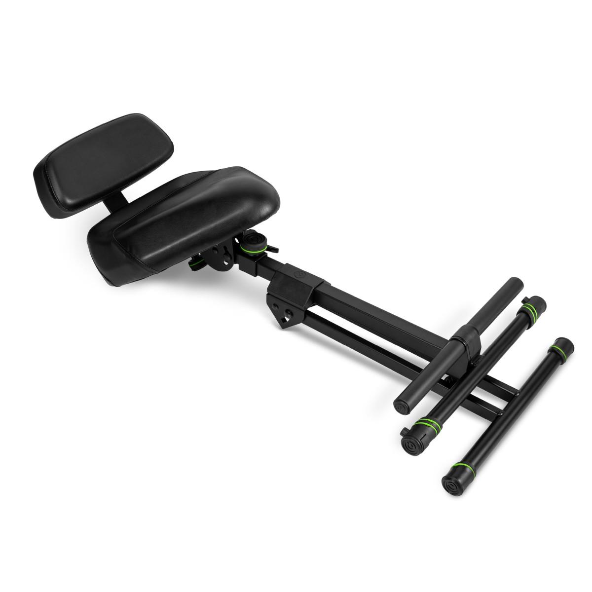 GRAVITY FM SEAT1 BR - Sgabello regolabile in altezza con piede e schienale