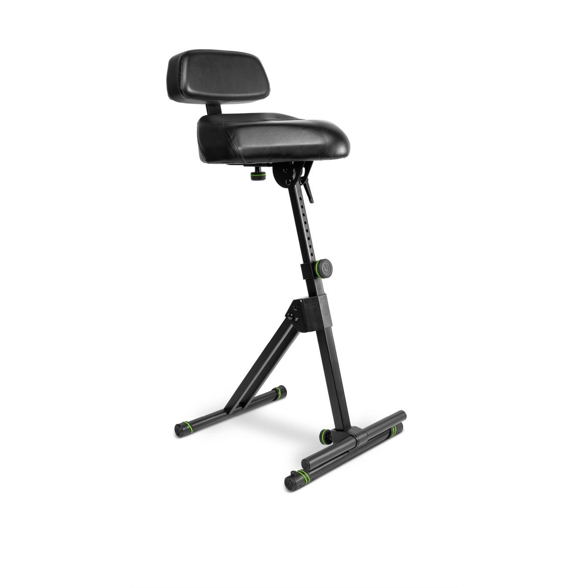 GRAVITY FM SEAT1 BR - Sgabello regolabile in altezza con piede e schienale