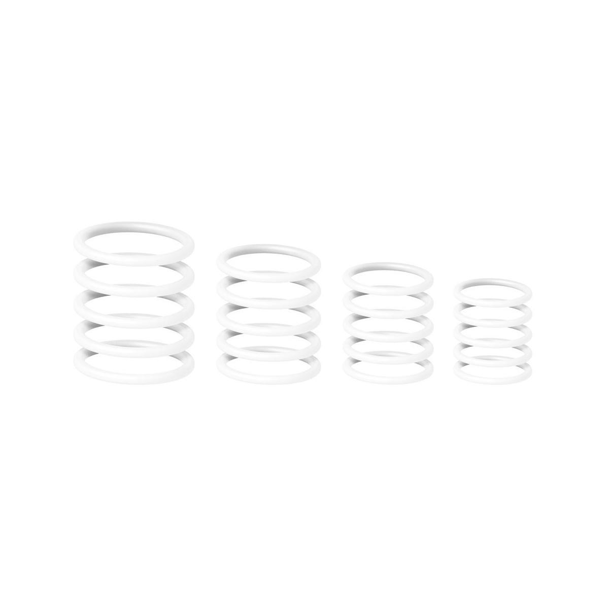 GRAVITY RP 5555 WHT 1 - Ring Pack universale, Ghost White
