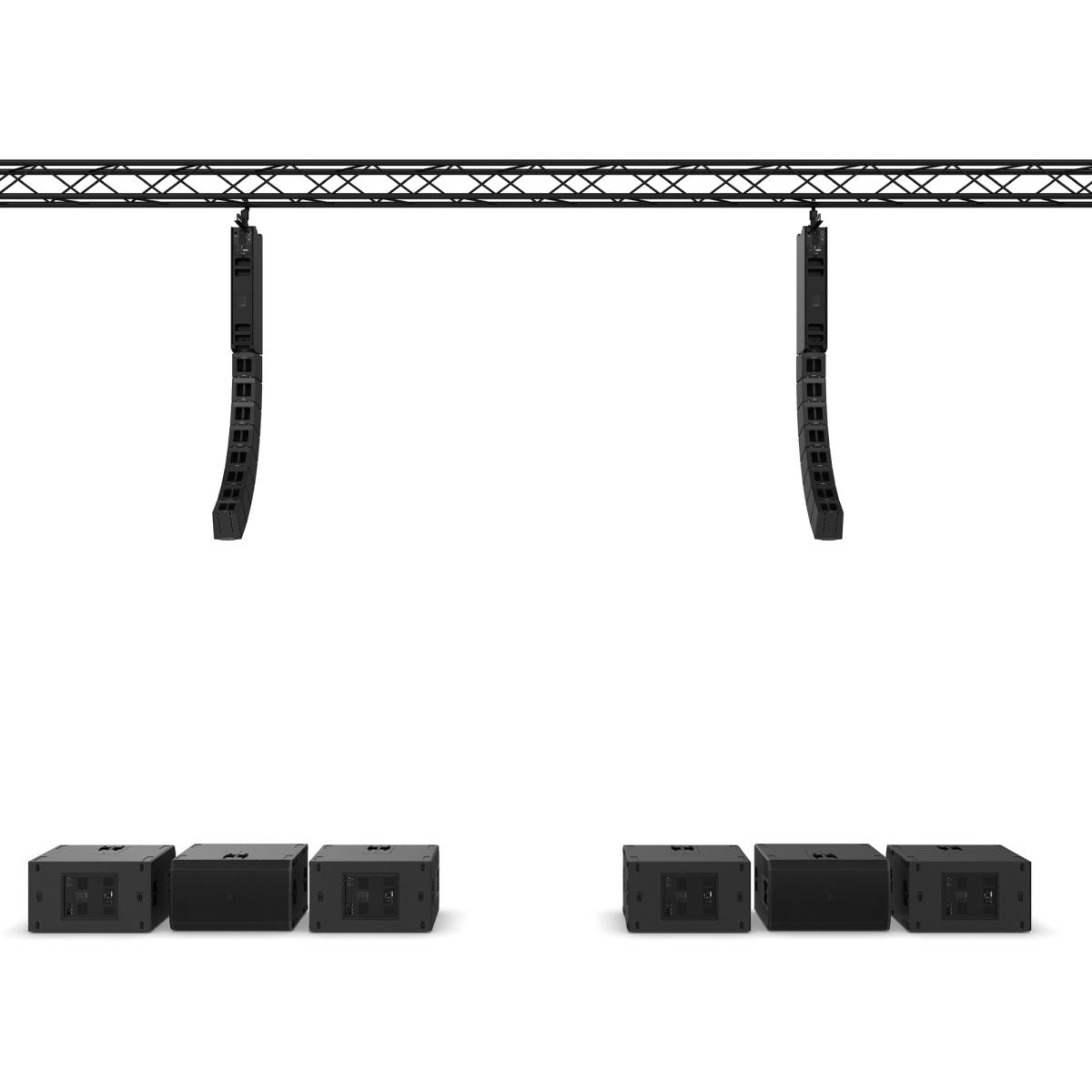 LD SYSTEMS LDMAILAXXL - Sistema Line Array compatto, 20 kW