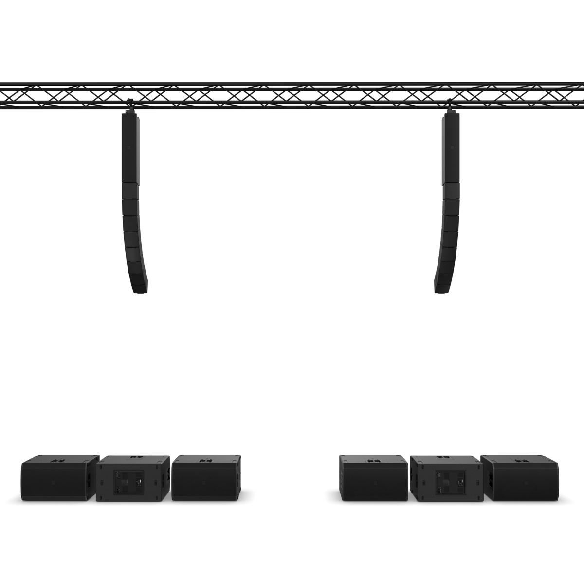 LD SYSTEMS LDMAILAXXL - Sistema Line Array compatto, 20 kW