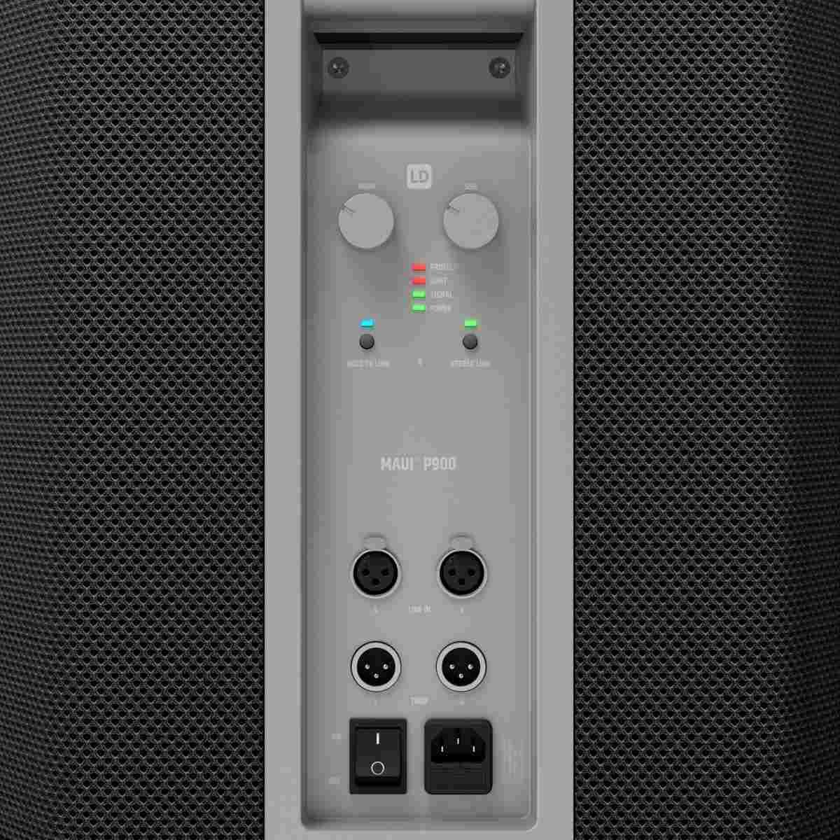 LD SYSTEMS MAUI P900 B - Sistema PA a colonna con alimentazione di Porsche Design Studio in Graphite Black