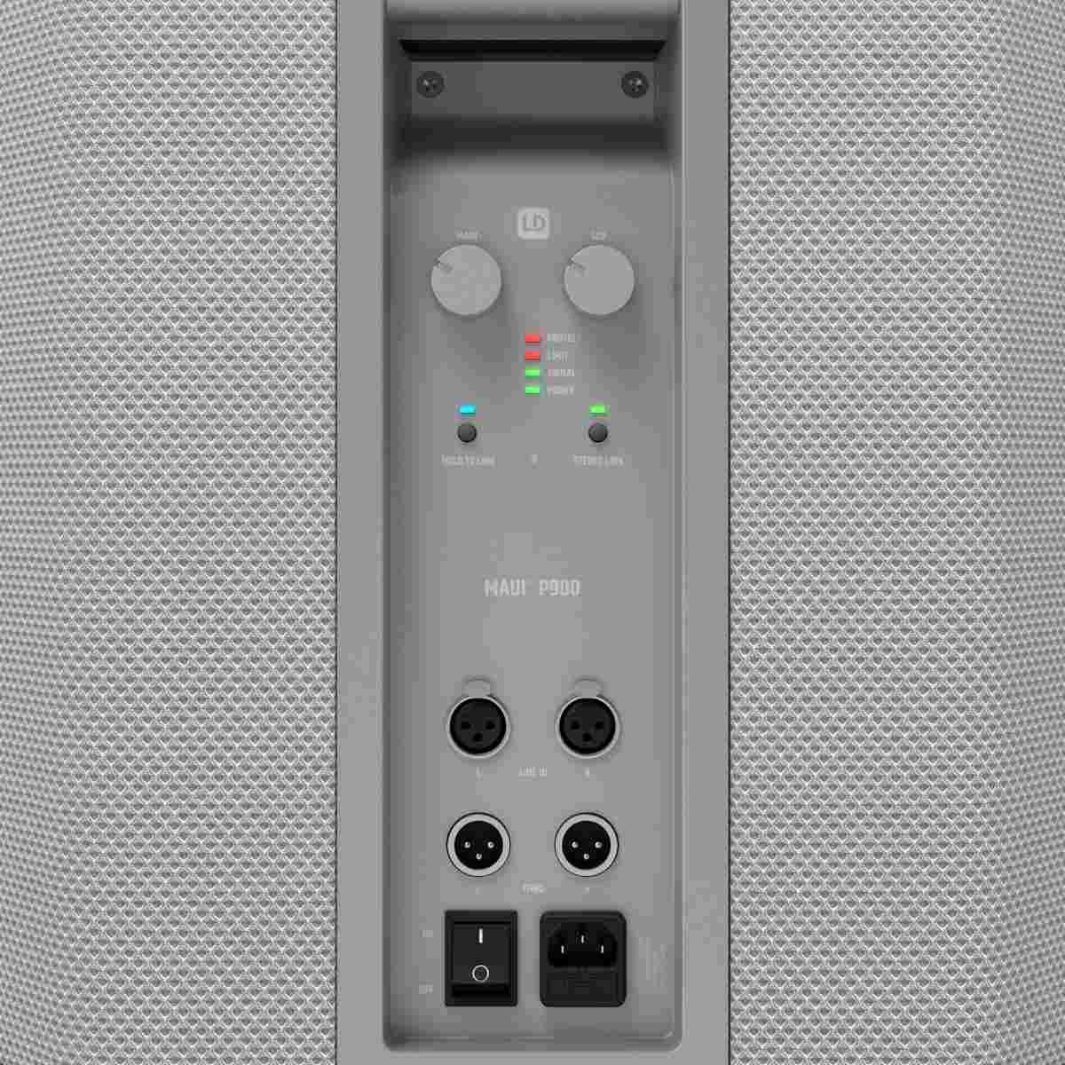 LD SYSTEMS MAUI P900 W - Sistema PA a colonna con alimentazione di Porsche Design Studio in Cocoon White
