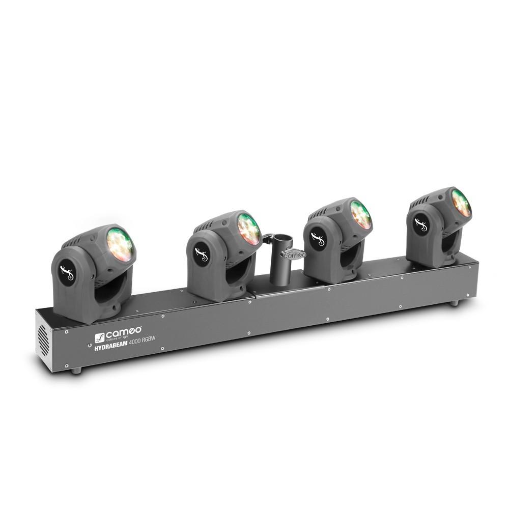 Cameo hydrabeam 4000 rgbw - sistema di illuminazione 4 teste mobili ultraveloci quad led rgbw 32w