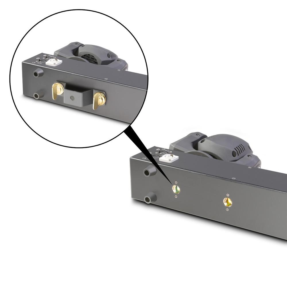 Cameo hydrabeam 4000 rgbw - sistema di illuminazione 4 teste mobili ultraveloci quad led rgbw 32w