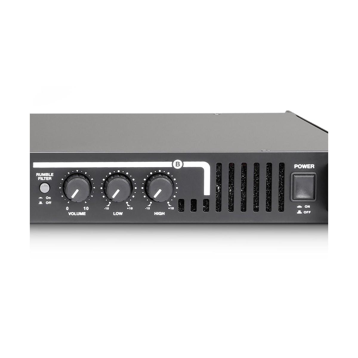 PALMER MACHT 402 - Finale di potenza stereo da 19" per chitarra