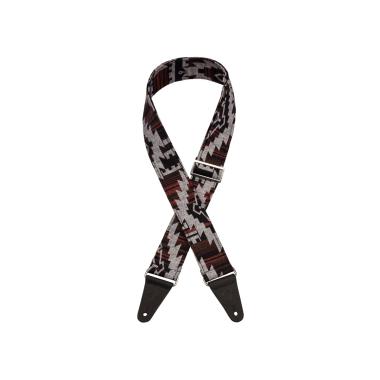 Fender zion black aztec tracolla per chitarra