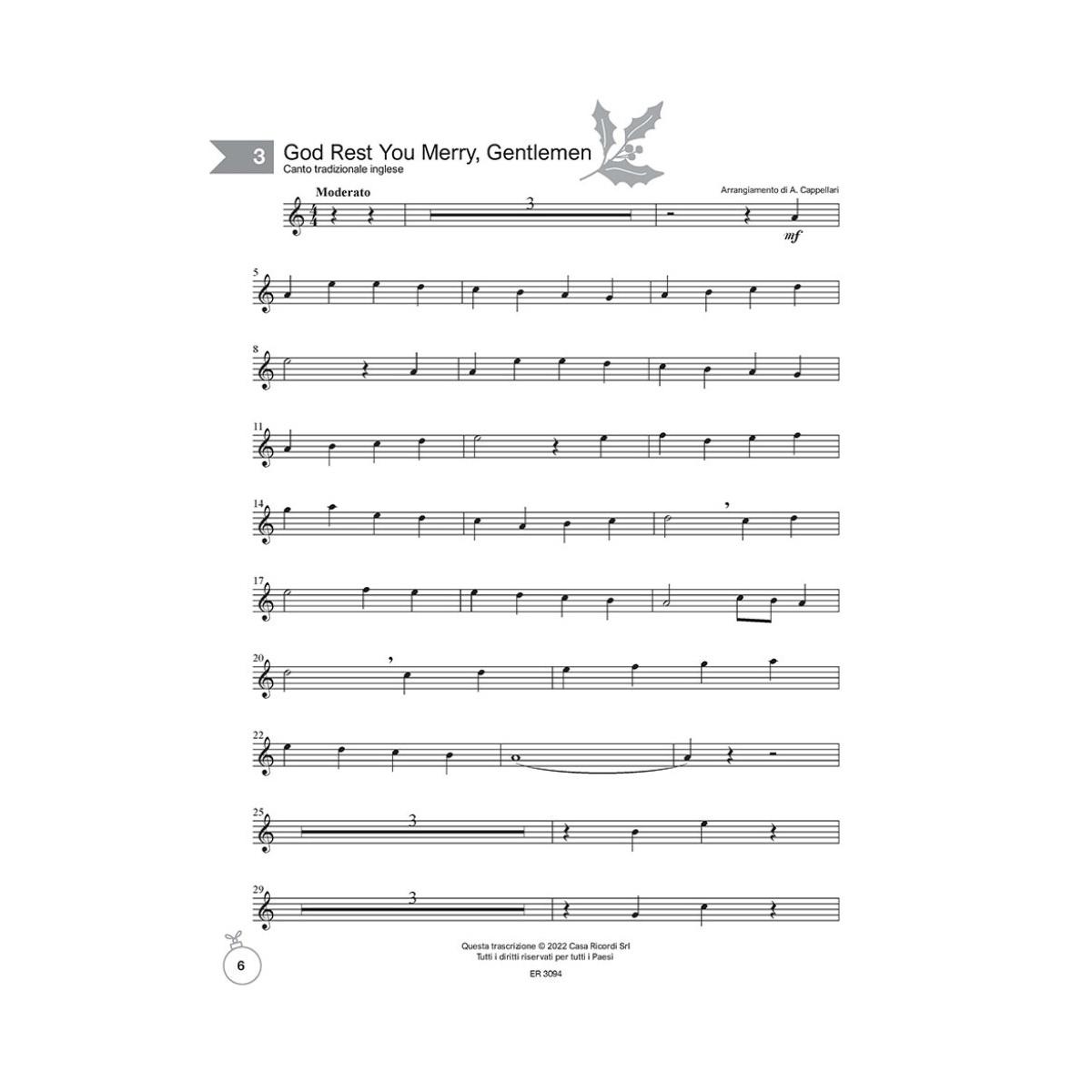 Play happy christmas ( per sax alto e pianoforte) cappellari andrea