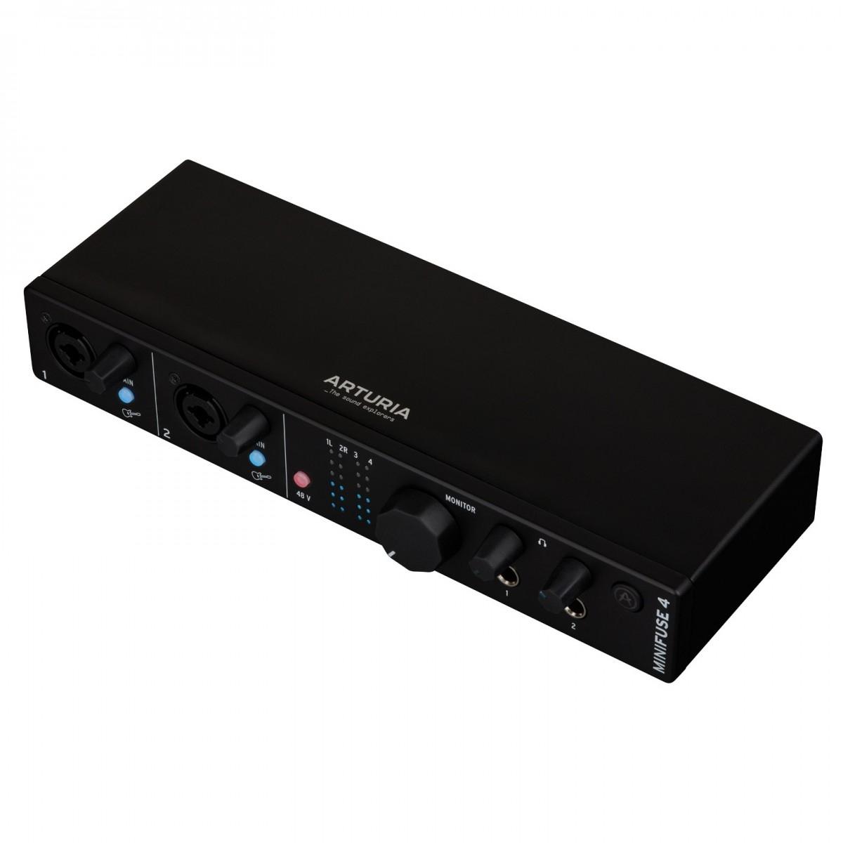 ARTURIA MiniFuse 4 Black SCHEDA AUDIO USB