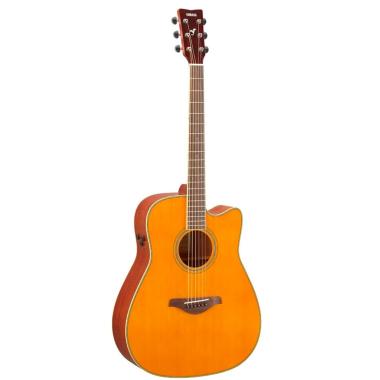 Yamaha fgctavt vintage tinted transacoustic chitarra acustica elettrificata