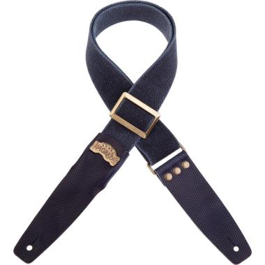 MAGRABO' TRACOLLA SC COTTON WASHED BLU FIBBIA RECTA OTTONE 5cm