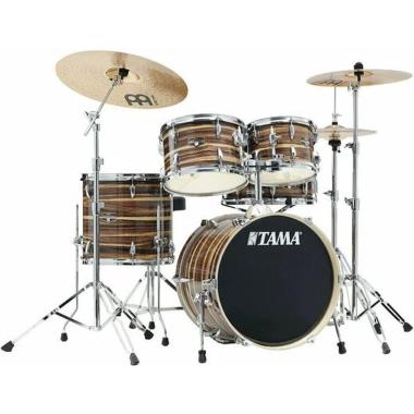 TAMA IP58H6W-CTW Imperialstar 5-pezzi Kit Completo cassa 18 & Meinl HCS Bronze cymbals COFFE TEASK WRAP