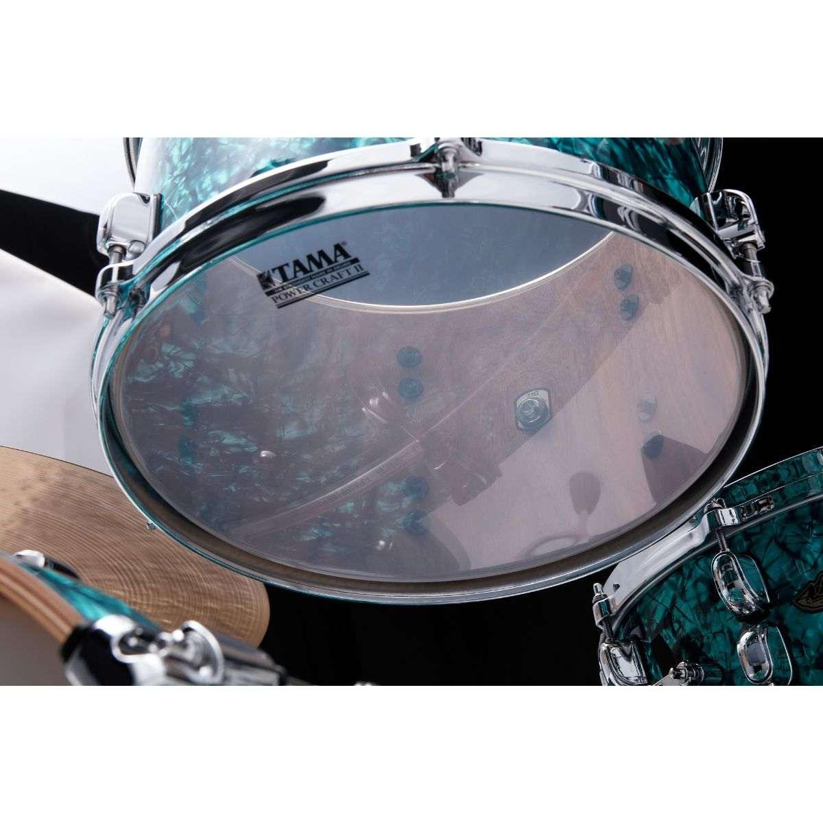 TAMA WBR32RZS-TQP Starclassic Walnut/Birch 3-pezzi shell pack cassa 22 Turquoise Pearl