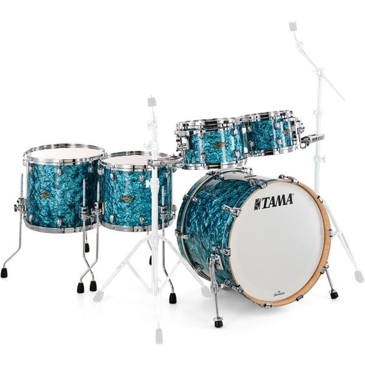 TAMA WBR52RZS-TQP Starclassic Walnut/Birch 5 pezzi pack cassa 22" TURQUOISE PEARL