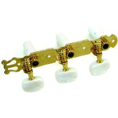 Partsplanet j98gd set di meccaniche per chitarra classica