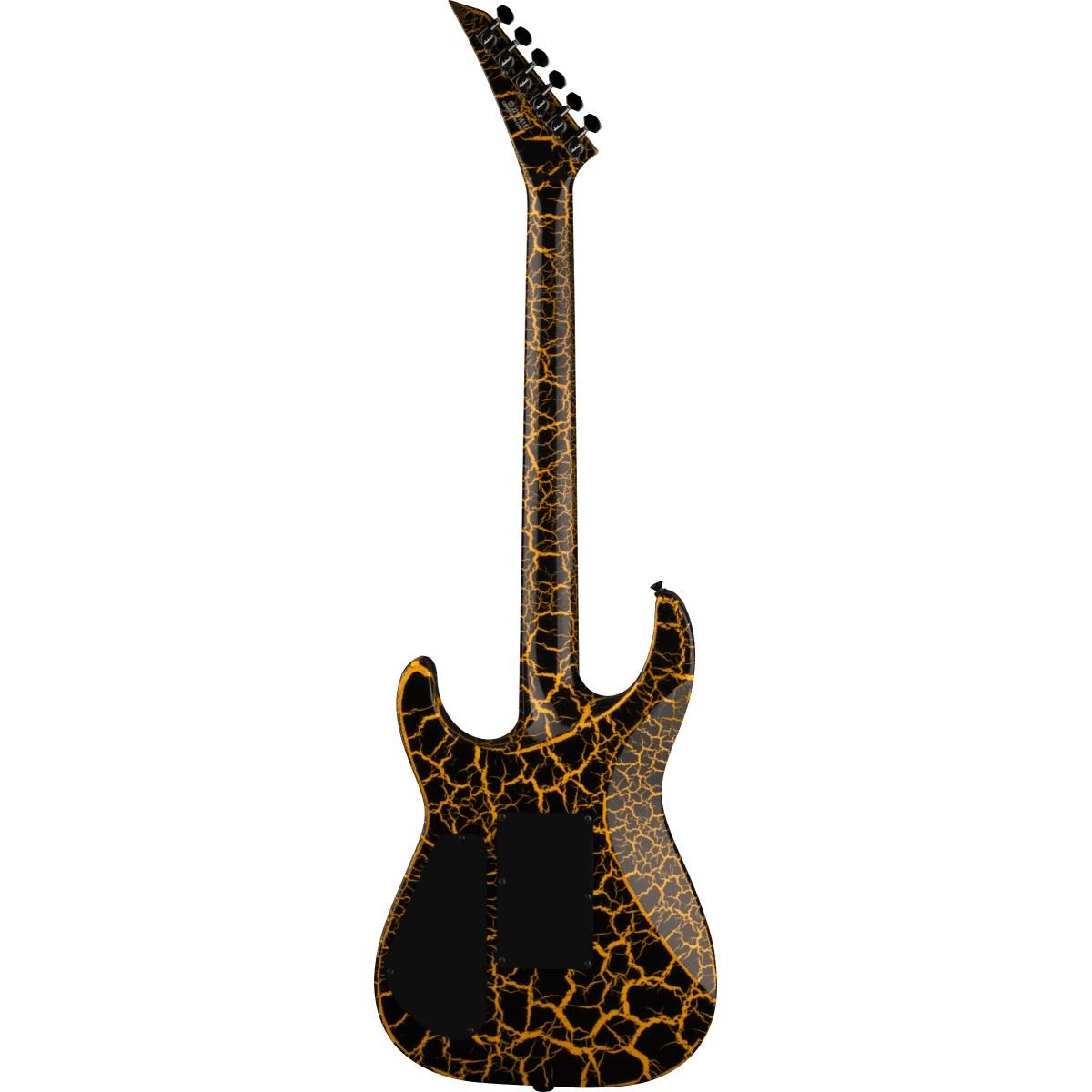Jackson x series soloist sl3x dx  yellow crackle chitarra elettrica