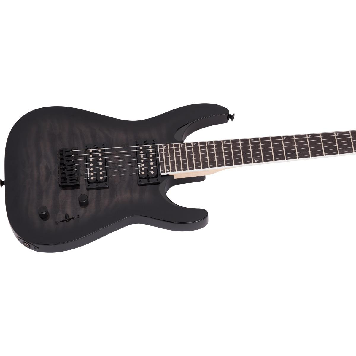 JACKSON JS22Q-7 DKA HT Transparent Black Burst CHITARRA ELETTRICA