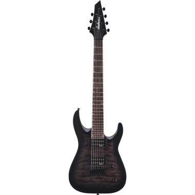 JACKSON JS22Q-7 DKA HT Transparent Black Burst CHITARRA ELETTRICA