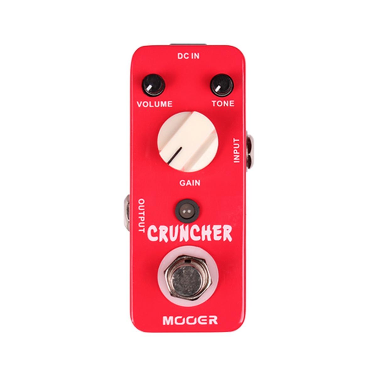 Mooer cruncher distortion effetto distorsore per chitarra