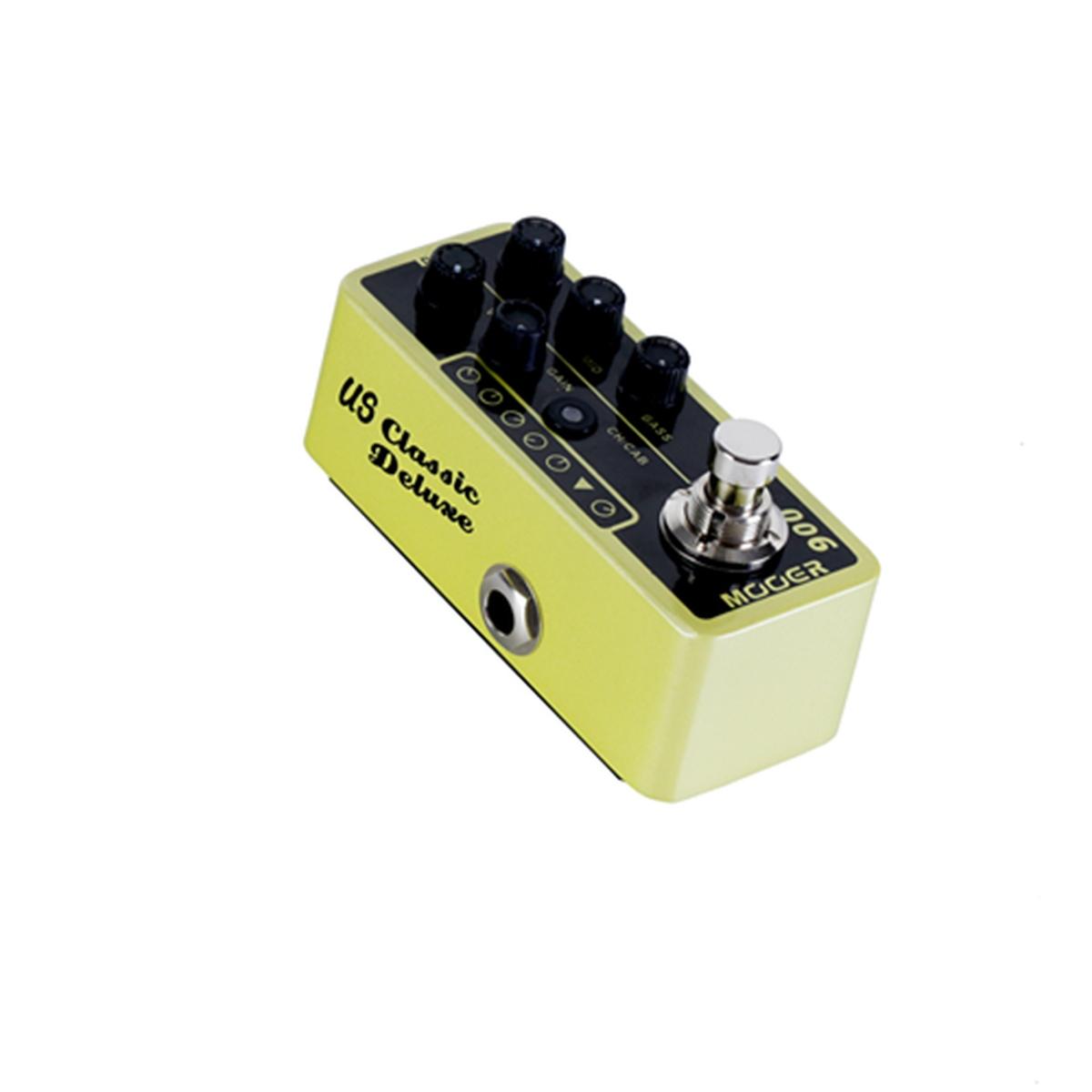 Mooer 006 us classic deluxe preamplificatore a 2 canali a pedale per chitarra