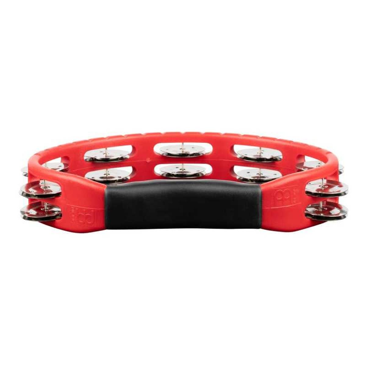 Meinl htmt1r red tamburello con sonagli con impugnatura ergonomica