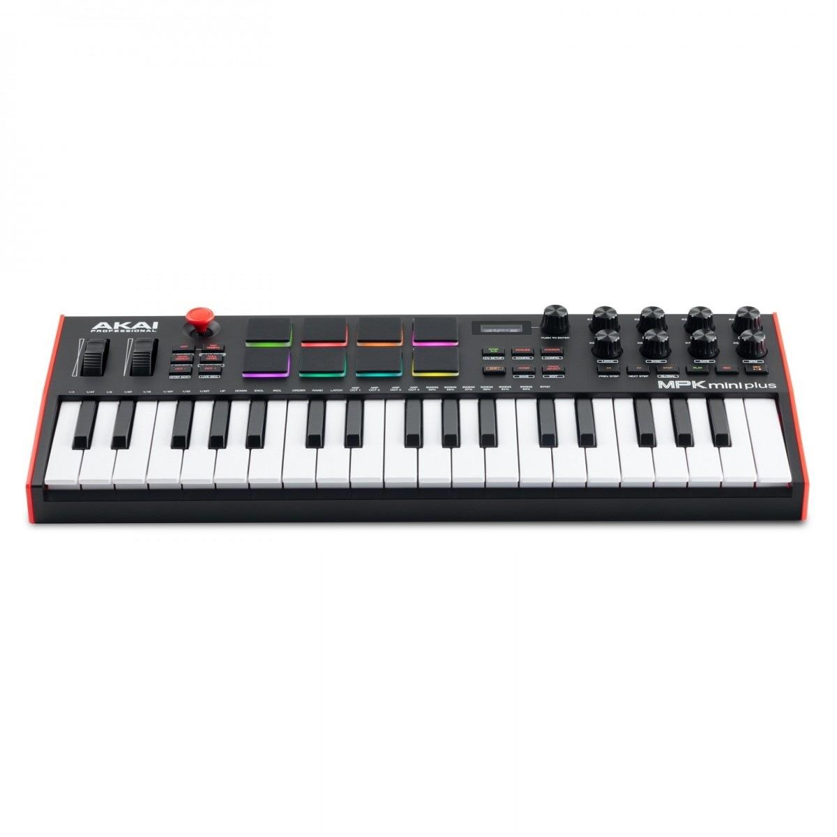 AKAI PROFESSIONAL MPK mini Plus Tastiera MIDI USB 37 Tasti con Sequencer e CV/Gate