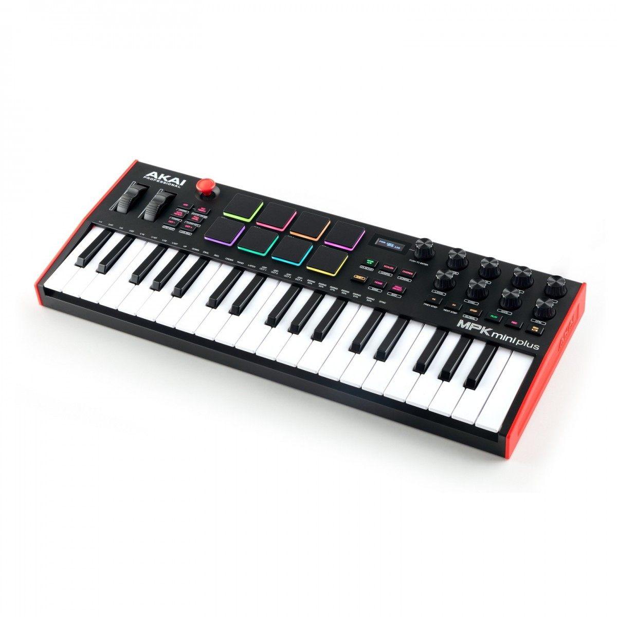 AKAI PROFESSIONAL MPK mini Plus Tastiera MIDI USB 37 Tasti con Sequencer e CV/Gate