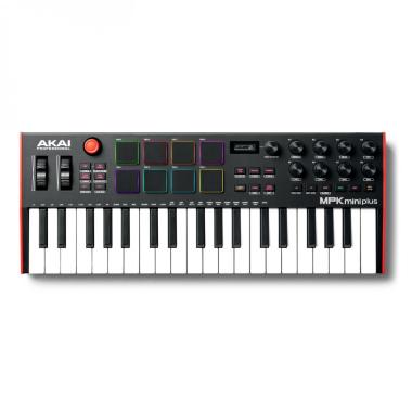AKAI PROFESSIONAL MPK mini Plus Tastiera MIDI USB 37 Tasti con Sequencer e CV/Gate