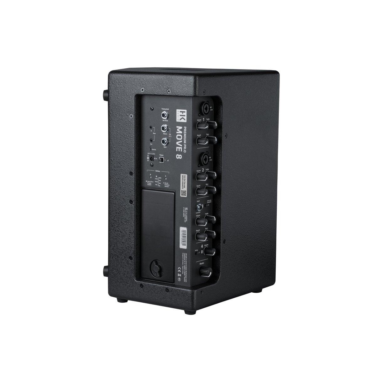 HK AUDIO PR:O Move 8 CASSA BLUETOOTH A BATTERIE CON MIXER 4 CANALI 60W