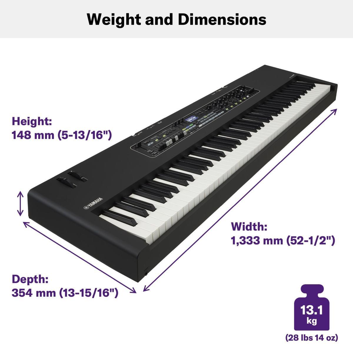 Yamaha ck88 stage piano 88 tasti pesati