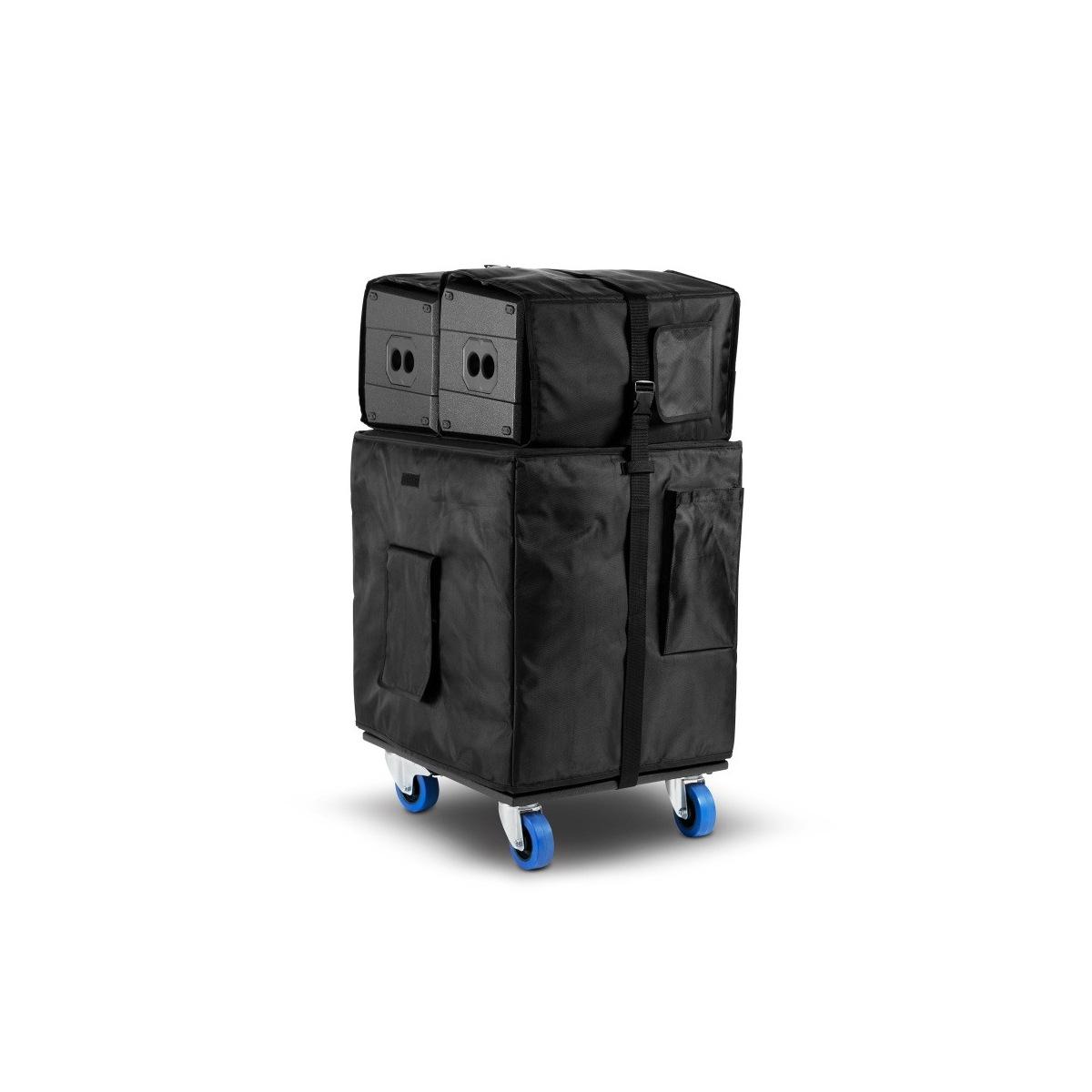 LD SYSTEMS DAVE 15 G4X BAG SET - Set di trasporto con rotelle e coperture di protezione per DAVE 15 G4X
