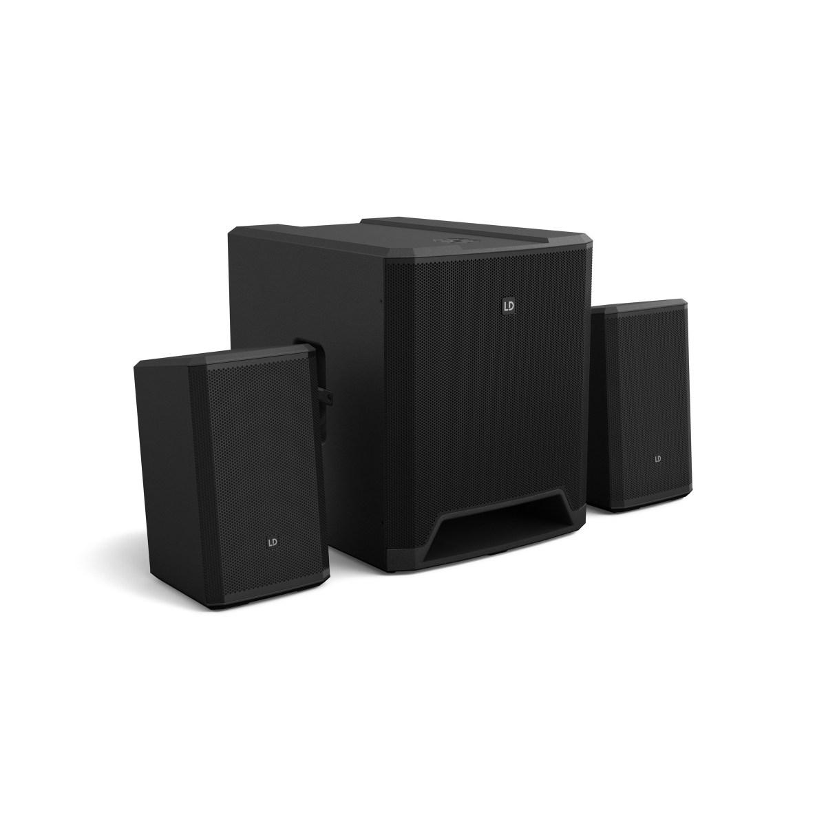 LD SYSTEMS DAVE 18 G4X - Sistema PA 2.1 attivo compatto