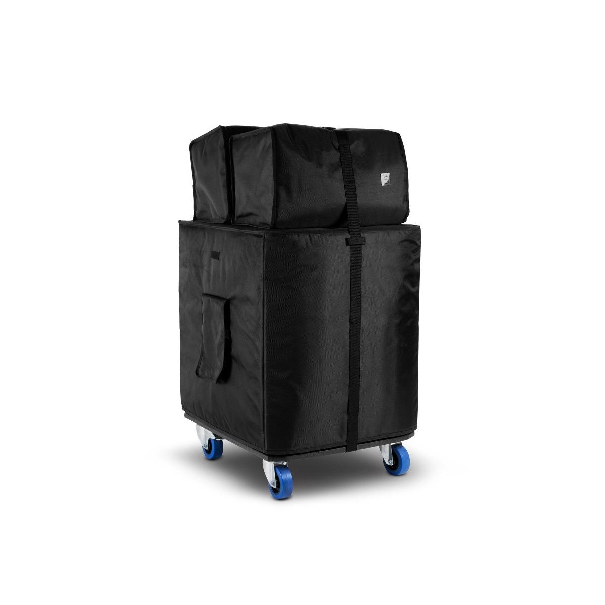 LD SYSTEMS DAVE 18 G4X BAG SET - Set di trasporto con rotelle e coperture di protezione per DAVE 18 G4X