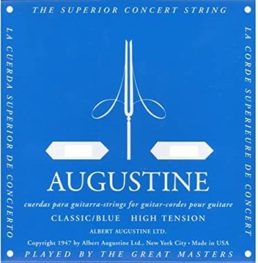 Augustine blue mi (6) corda singola chitarra classica