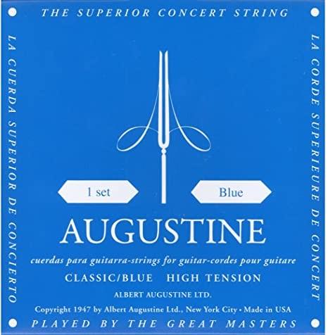 Augustine blue mi (1) corda singola chitarra classica