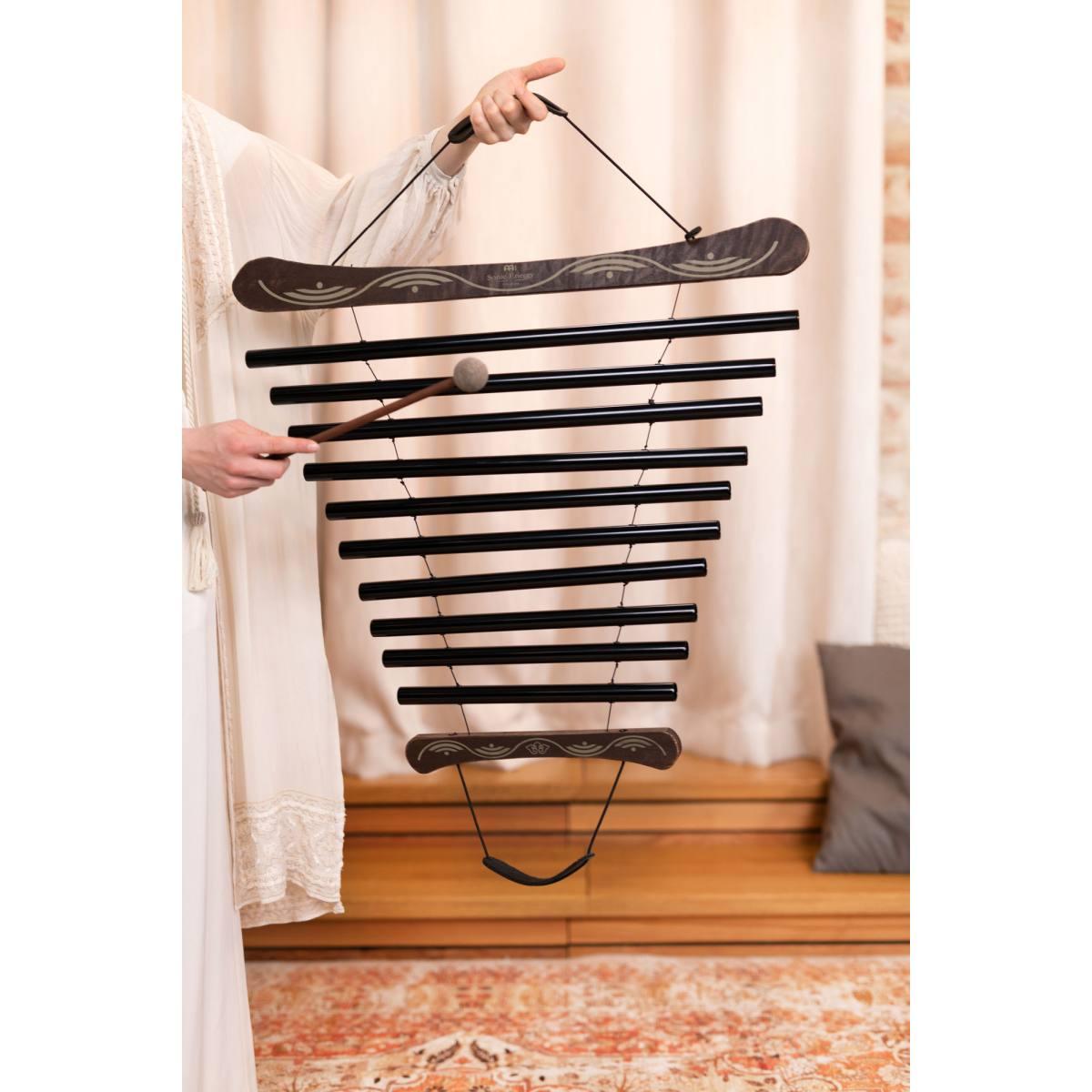 SONIC ENERGY MFC10EMIBK Meditation Flow Chime 38" / 95 cm, 432 Hz, 10 note, Mi minore, nero