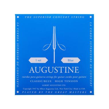 Augustine set di corde per chitarra classica blue high tension