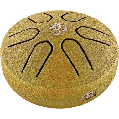 Sonic energy pstd3gom pocket steel tongue drum in la maggiore 6 note - oro