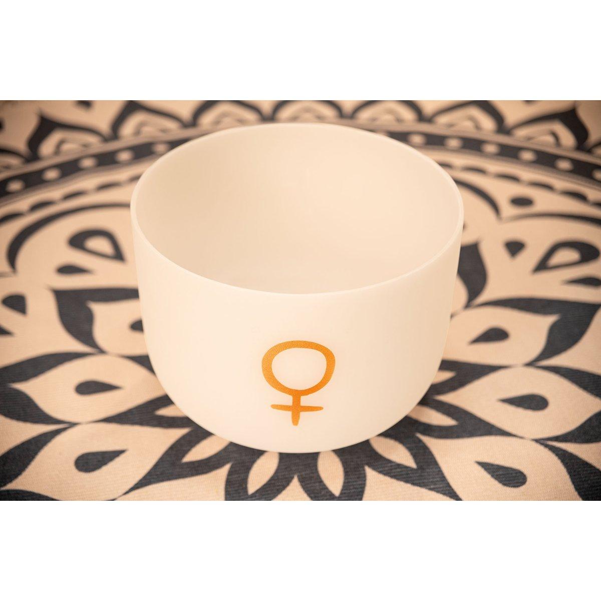 SONIC ENERGY PCSB12V CAMPANA TIBETANA IN CRISTALLO ACCORDATO PLANETARIO DA 12" VENERE 221,23 HZ