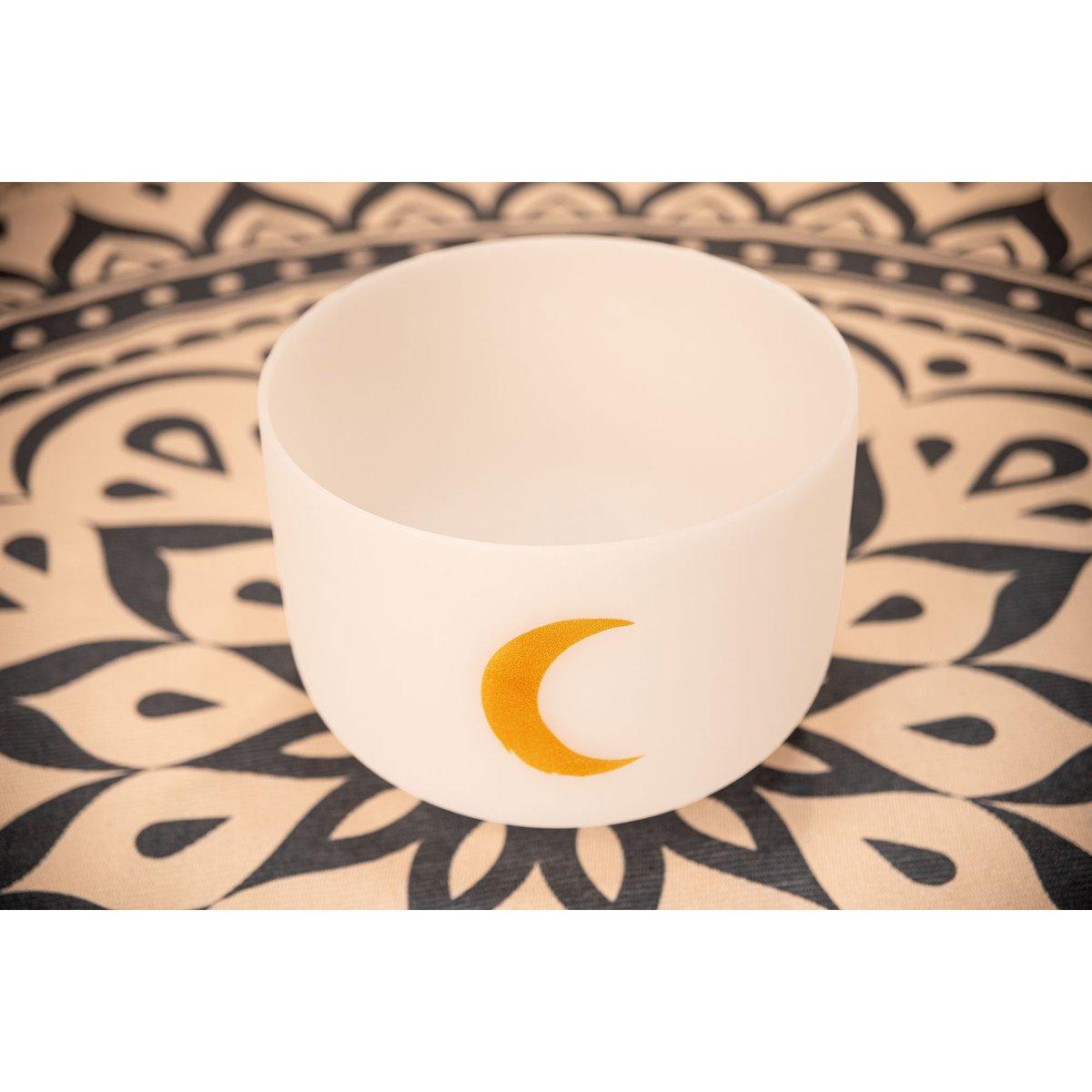 SONIC ENERGY PCSB12MSY CAMPANA TIBETANA IN CRISTALLO ACCORDATO PLANETARIO DA 12" LUNA SINODICA 210,42 HZ