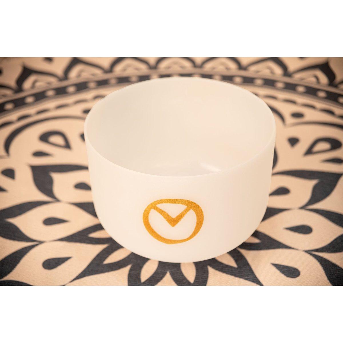 SONIC ENERGY PCSB12ESY CAMPANA TIBETANA IN CRISTALLO ACCORDATO PLANETARIO DA 12" GIORNO SINODICO 194,18 HZ